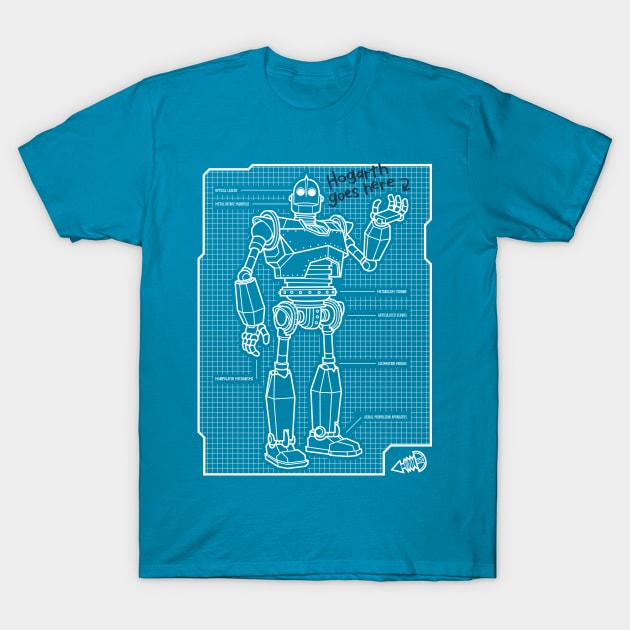 Best Friend Blueprint T-Shirt by jpcoovert